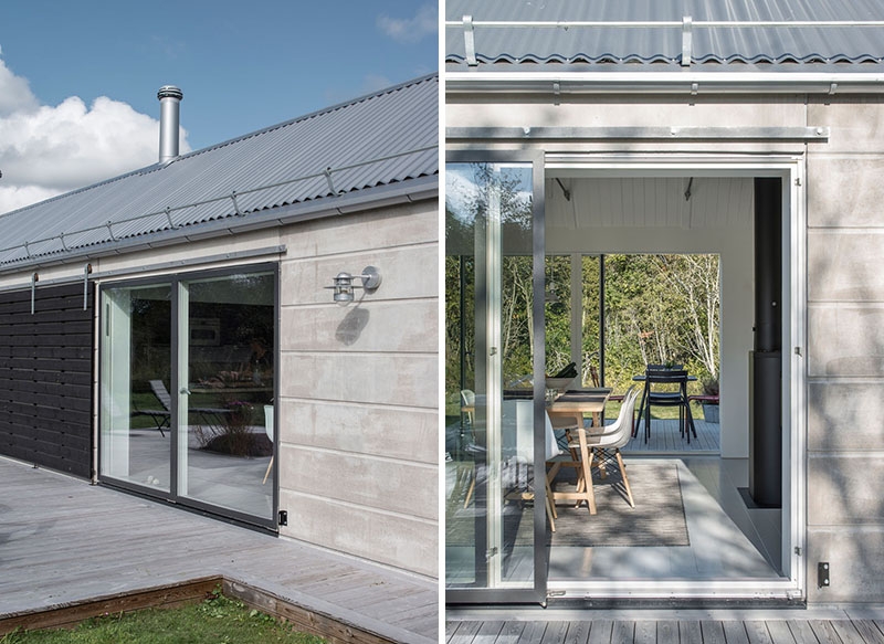 A Barn-Inspired Home Built from Prefabricated Concrete Elements