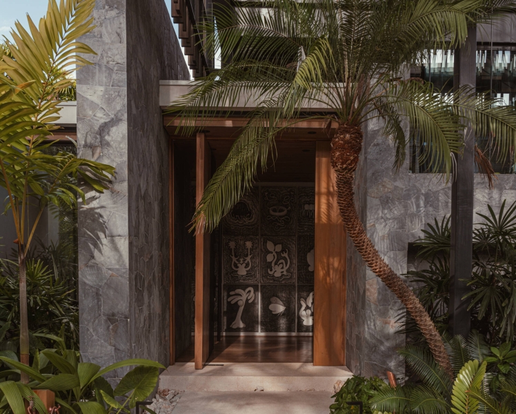 A Hilltop Jungle Retreat With Open-Air Living, and Spa-Like Interiors