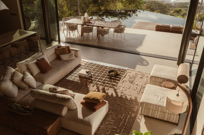 A Hilltop Jungle Retreat With Open-Air Living, and Spa-Like Interiors