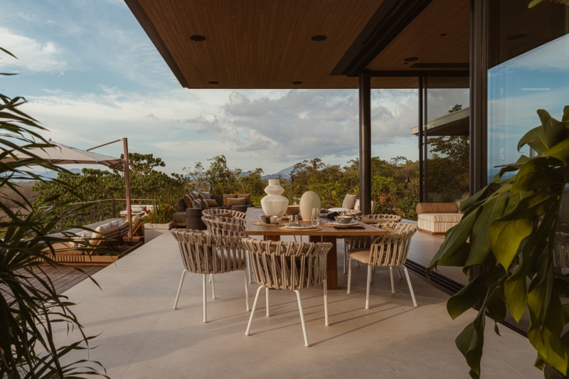 A Hilltop Jungle Retreat With Open-Air Living, and Spa-Like Interiors