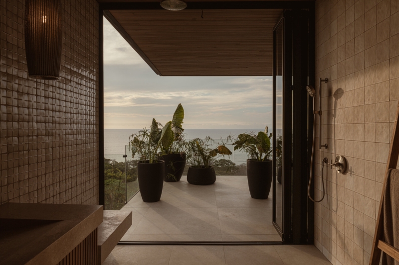 A Hilltop Jungle Retreat With Open-Air Living, and Spa-Like Interiors