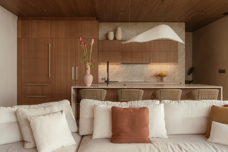 A Hilltop Jungle Retreat With Open-Air Living, and Spa-Like Interiors