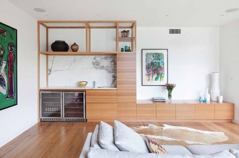 A Mid-Century Modern Facade Conceals The Striking Contemporary Makeover Of This Home