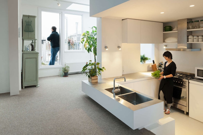 A Sunken Kitchen and Lofted Play Area Reinvented This Apartment