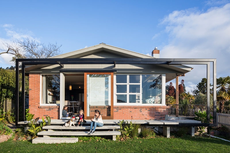 A Teen Bedroom Addition Transforms This 1960s Home for a Family of Five