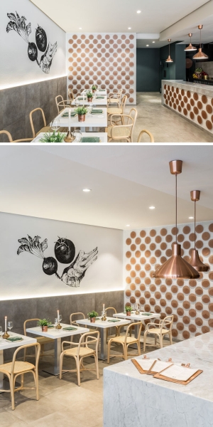 How Copper Shapes The Interior Design Inside This Restaurant In Spain