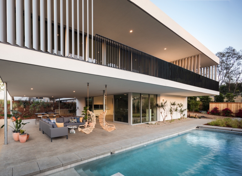 Indoor-Outdoor Living Shines At This Home That Floats Above The Landscape