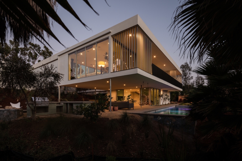 Indoor-Outdoor Living Shines At This Home That Floats Above The Landscape