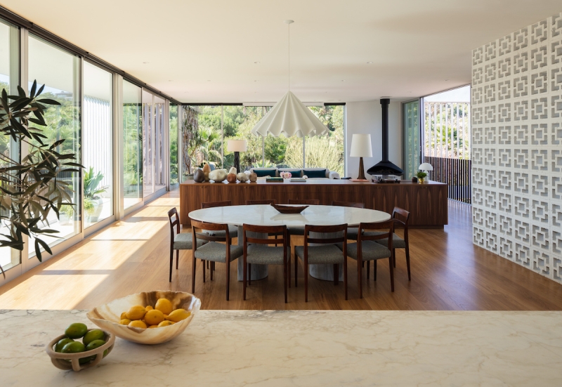 Indoor-Outdoor Living Shines At This Home That Floats Above The Landscape