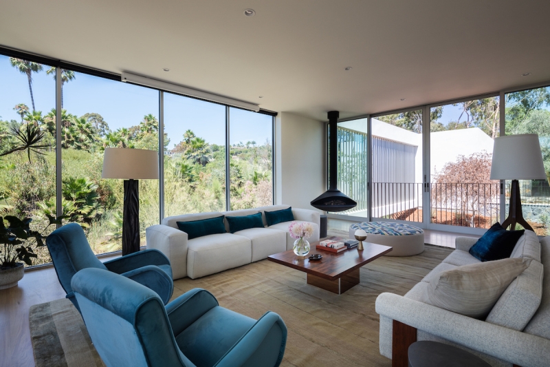 Indoor-Outdoor Living Shines At This Home That Floats Above The Landscape