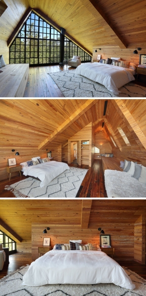 Inside A Guest House With Double-Height Living
