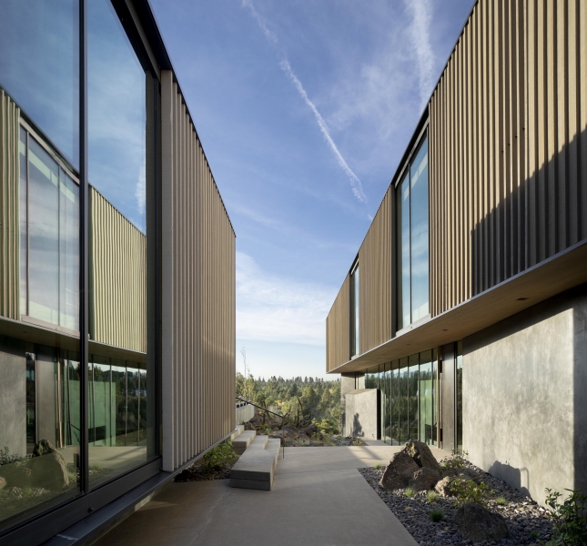 Inside a Striking Home Framed by Floor-to-Ceiling Glass Walls