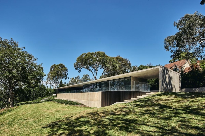Inside a Striking Modern Home Hidden Behind a Sleek Timber Facade