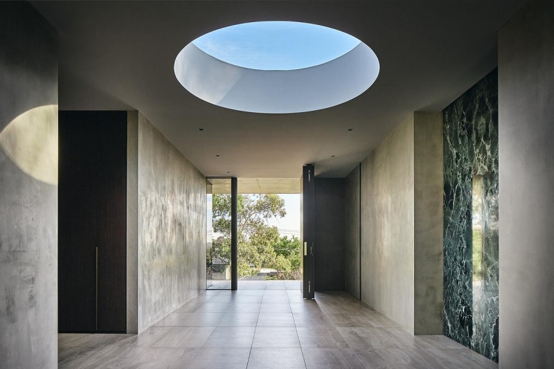 Inside a Striking Modern Home Hidden Behind a Sleek Timber Facade