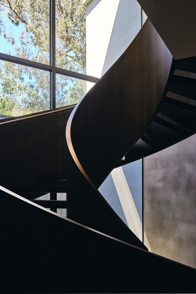 Inside a Striking Modern Home Hidden Behind a Sleek Timber Facade