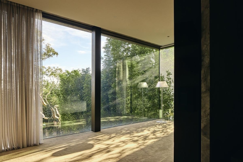 Inside a Striking Modern Home Hidden Behind a Sleek Timber Facade