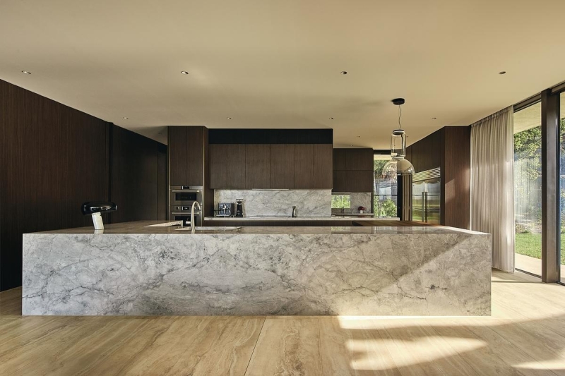 Inside a Striking Modern Home Hidden Behind a Sleek Timber Facade