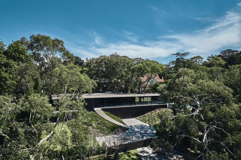 Inside a Striking Modern Home Hidden Behind a Sleek Timber Facade