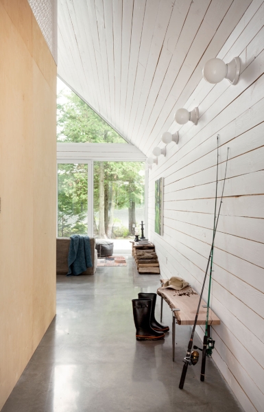 Inside the A-frame cabin where floor-to-ceiling glass changes everything