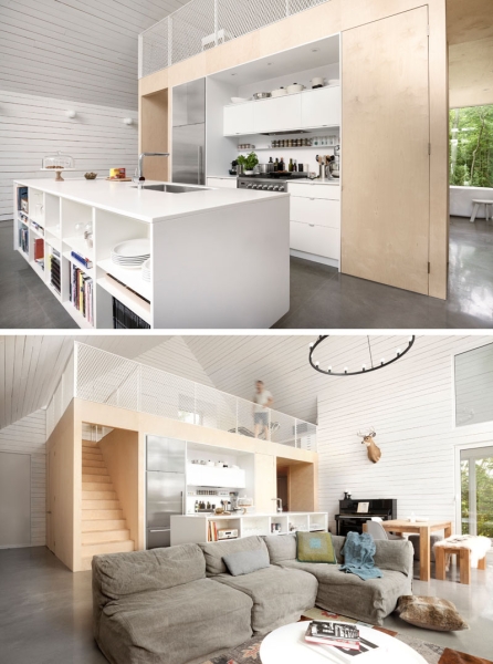 Inside the A-frame cabin where floor-to-ceiling glass changes everything
