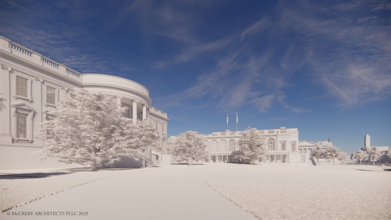 McCrery Architects to Design New Ballroom as Part of White House Expansion Plans