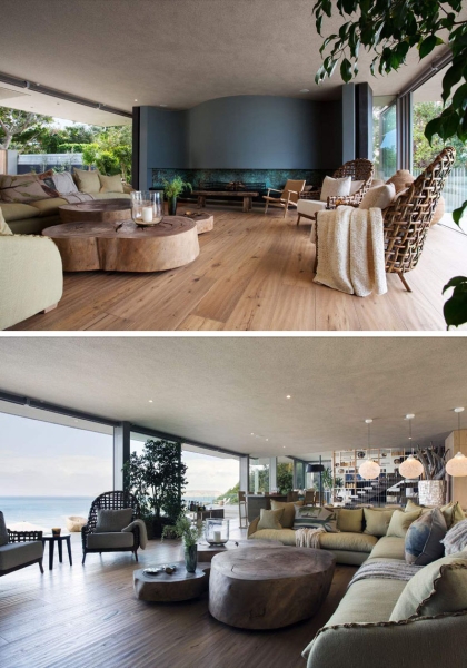 This Coastal Home Feels Sculptural Yet Warm