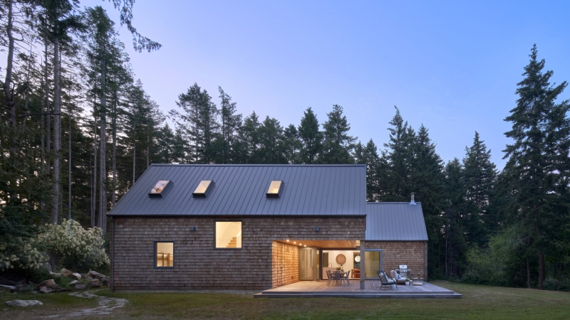 This Forest Cabin Feels Like a Hidden Hideaway