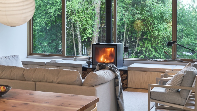 This Forest Cabin Feels Like a Hidden Hideaway