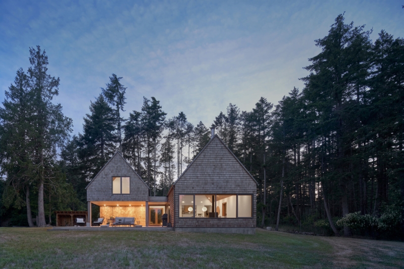 This Forest Cabin Feels Like a Hidden Hideaway