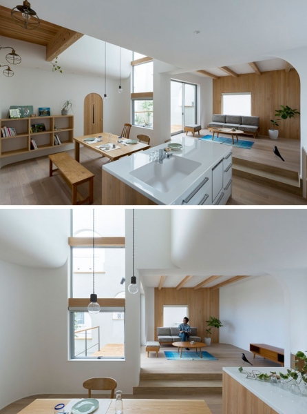 This Japanese House Shows the Beauty of Soft Curves