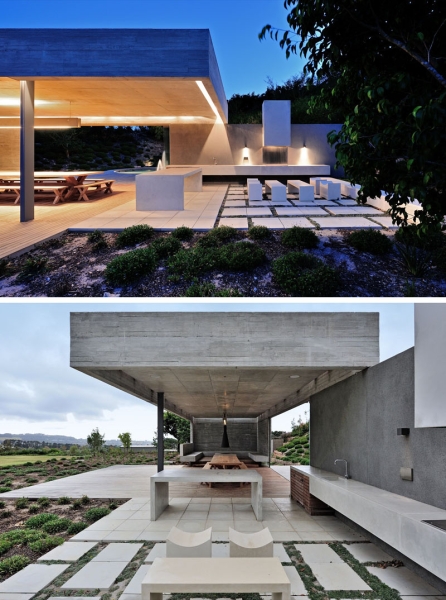 This outdoor living room turns a garden into a gathering space