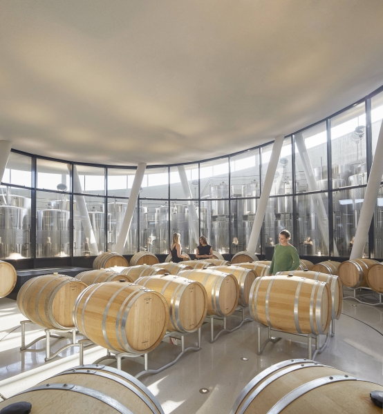 This Winery is a Stunning Blend of Architecture and Vineyards