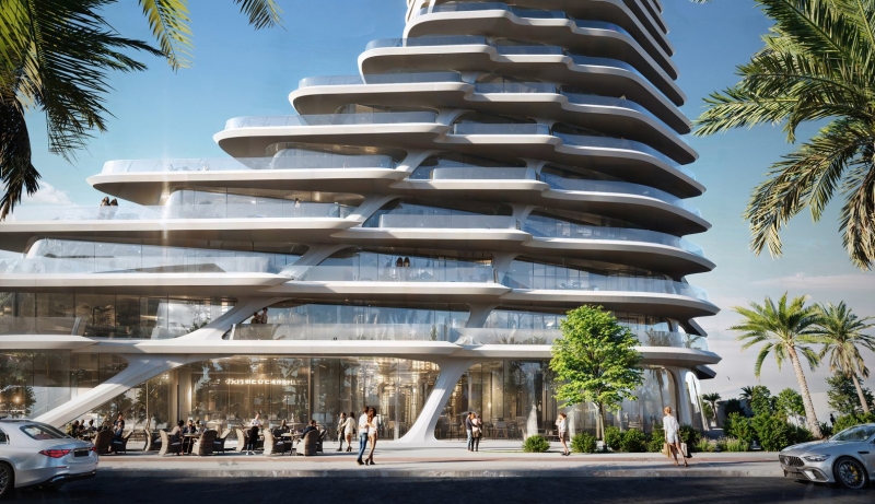 Zaha Hadid Architects Reveals First Images of Striking New Residential Project in Málaga