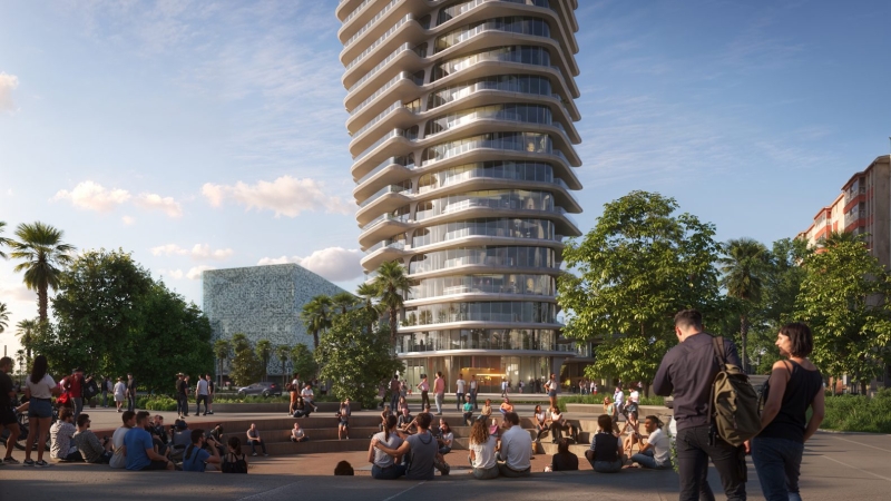 Zaha Hadid Architects Reveals First Images of Striking New Residential Project in Málaga