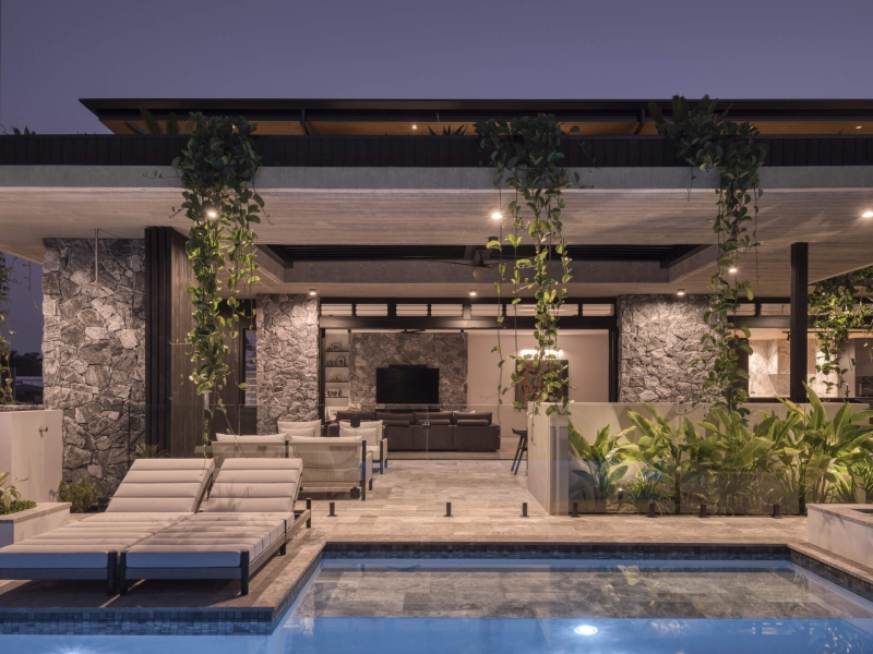 A Home That Breathes: Where Sun, Shade, and Greenery Meet