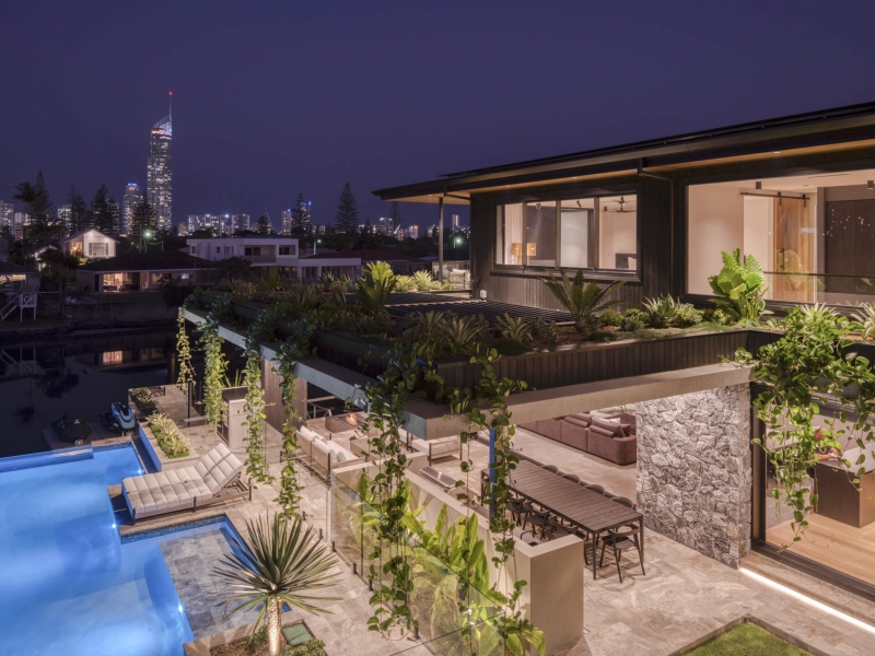 A Home That Breathes: Where Sun, Shade, and Greenery Meet