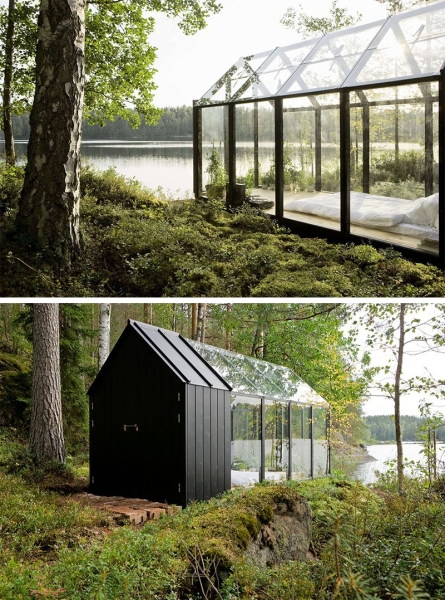 A Modular Greenhouse Where You Can Grow Plants and Rest