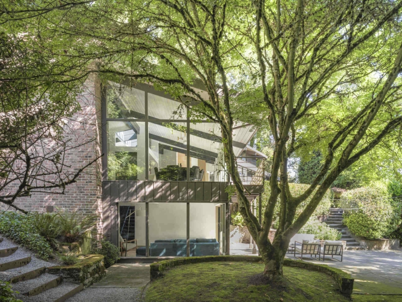 A Moody Mid-Century Modern House With Playful Family Spaces