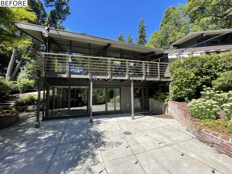 A Moody Mid-Century Modern House With Playful Family Spaces