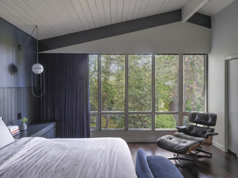 A Moody Mid-Century Modern House With Playful Family Spaces