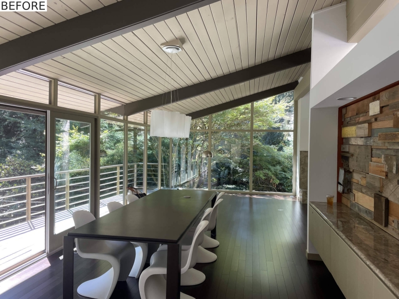 A Moody Mid-Century Modern House With Playful Family Spaces