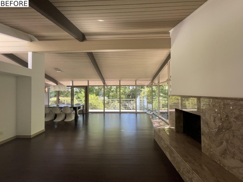 A Moody Mid-Century Modern House With Playful Family Spaces