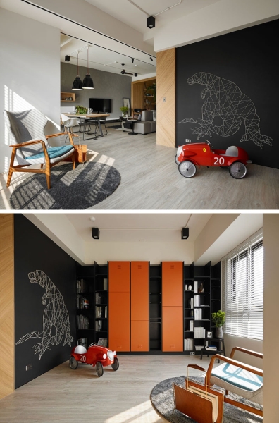 Clever Storage and Playful Details Define This Taipei Family Home
