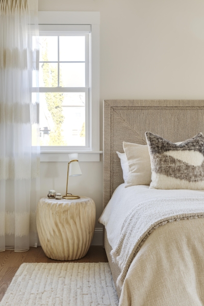 How to get calm in every room using soft neutrals, natural materials, and layered texture