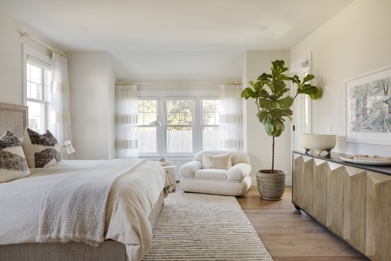 How to get calm in every room using soft neutrals, natural materials, and layered texture