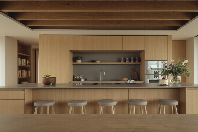 Inside A Stone House That Follows the Land