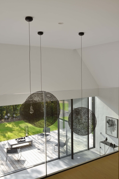 Inside the home where black-and-wood steals the show