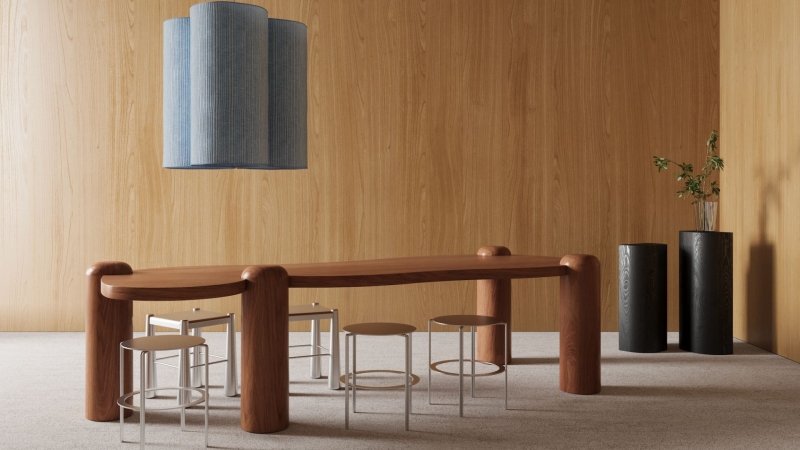 Interior architect Hanya Leo explores the profound bond between people and the spaces they inhabit through her first furniture collection