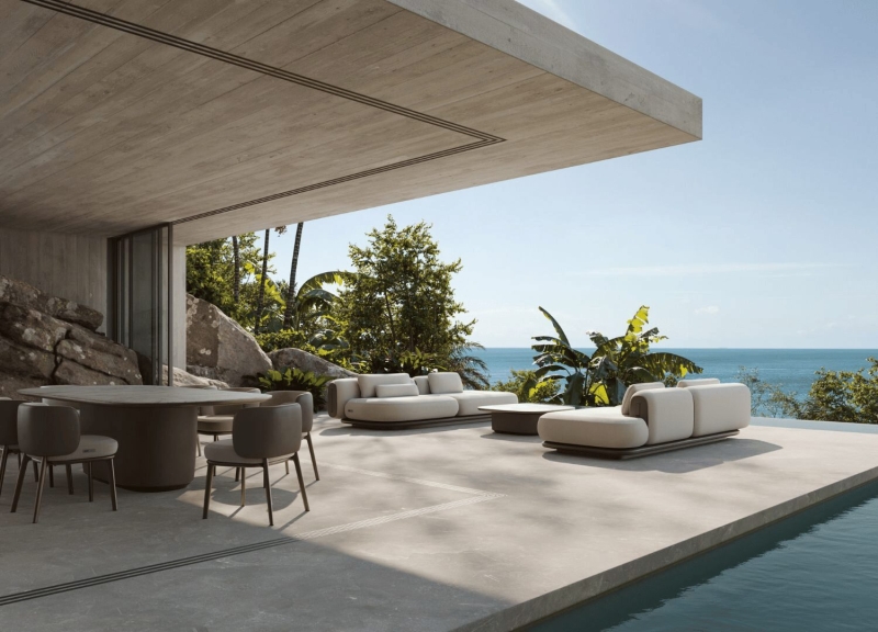 Outdoor living and modularity, a new contemporary vision by Pininfarina