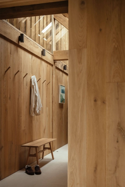 Prefabricated Timber Frames Bring This Barn-Inspired Home to Life